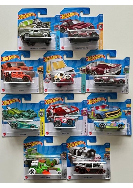 Hot Wheels 10'lu Başlangıç Seti - Onlu Farklı Model Araba
