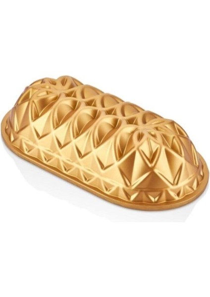 Tutku 30X15X7 cm Baton Döküm Kek Kalıbı Gold