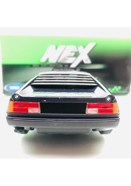 1978 Bmw M1 Dark Blue 1:24 Ölçek Welly Marka