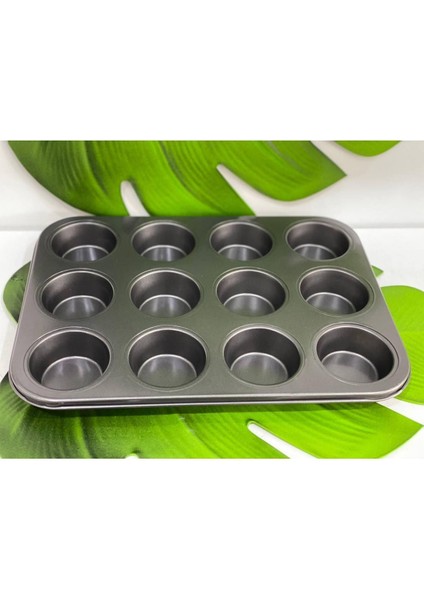 Metal 12 Li Muffin KALIBI(35×27CM)