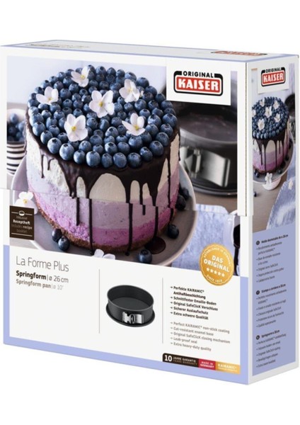 Kelepçeli Kek Kalıbı 26CM