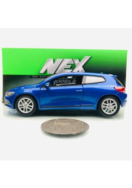 2009 Volkswagen Scirocco White 1:24 Ölçek Welly Marka indirimleri