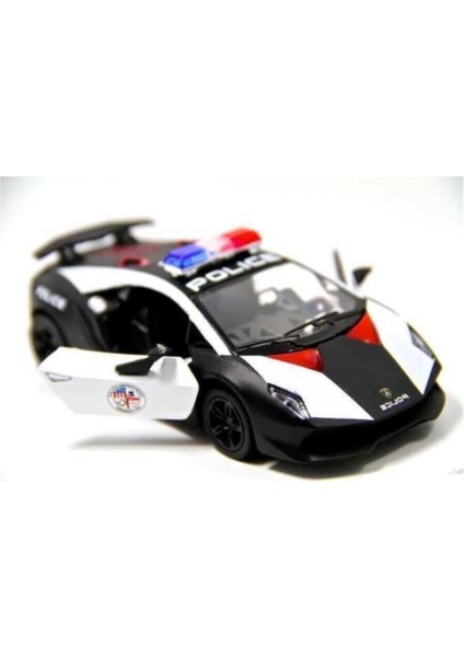 Lamborghini Sesto Elemento Çek Bırak Diecast Model Polis Arabası Sesto indirimleri