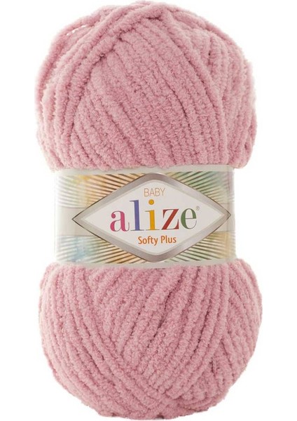 Softy Plus El Örgü Ipi Pembe Gül 295