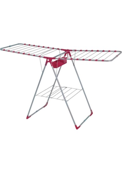 Lüx Mandal Sepetli Çamaşır Kurutmalık Çamaşır Askılığı Kurutmalık