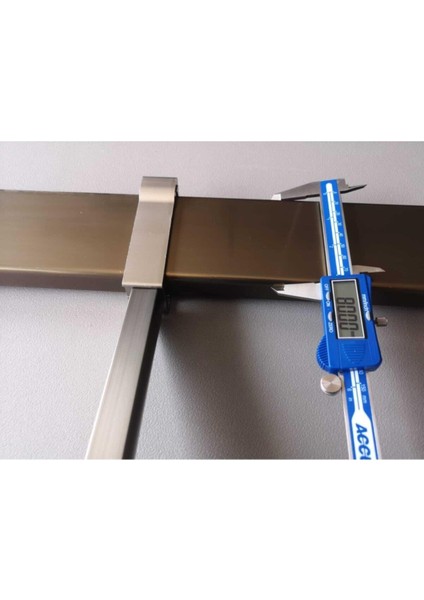 Alüminyum Kare Küpeşte Balkon Çamaşırlık Kurutmalık &Quot;80x30&Quot;( Bronz Renk) fırsatları