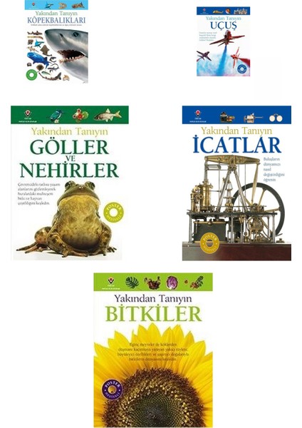 TÜBİTAK Yayınları Tübitak Popüler Bilim Yakından Tanıyın 5 Kitap Set