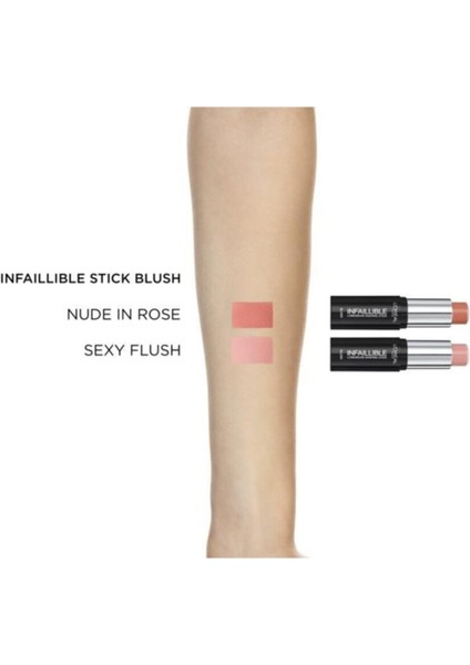 L'oreal Paris Stick Allık - Infaillible Shaping Stick Allık 001 Sexy Flush 3600523532933