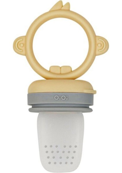 Sarı Beslenme Seti Vakumlu Puzzle Tabak + Kaşık + Bardak + Meyve Sebze Emziği- Süzgeci Silikon modelleri