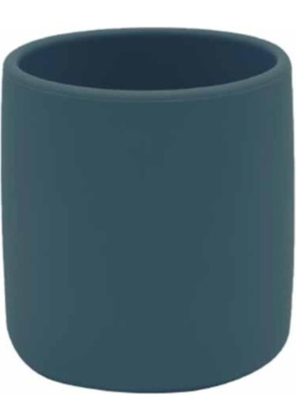 Silikon Mini Bardak Deep Blue