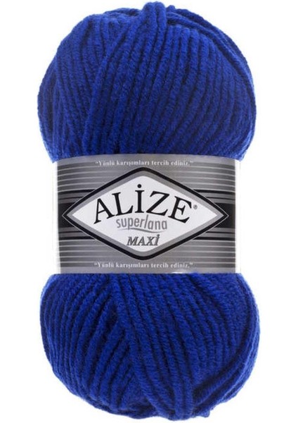 Alize Süperlana Maxi 141 ( 5 Adet ) El Örgü Ipi