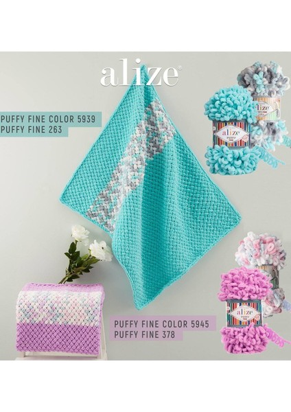 Alize Puffy Fine Color 5945 (5 Adet)