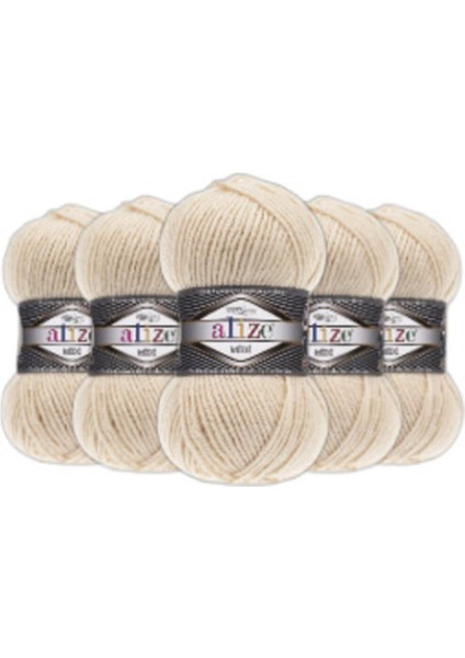 Alize Süperlana Midi Örgü Ip 310 100GR x 5 Adet Alize Süperlana Midi