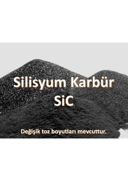 Silisyum Karbür F20 - Sic - 850-1180 Mikron - 1 kg