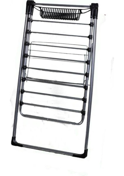 Arsina Kaliteli Siyah Kurutmalık Çamaşır Kurutma Askılığı Kalın Borulu Mandal Sepetlı fırsatları