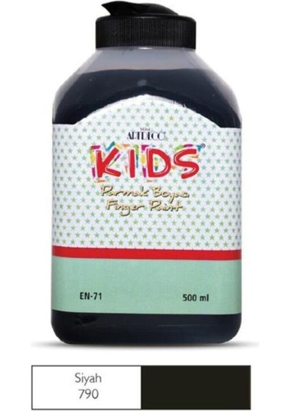 Parmak Boyası 500ML. Siyah 790