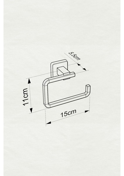 Yale Mat Siyah Paslanmaz Tuvalet Kağıtlığı modelleri
