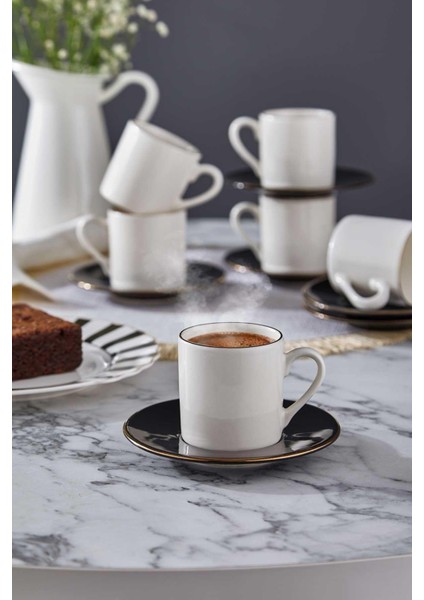 N3262 Bitter Plus 6 Kişilik Kahve Fincan Takımı fiyatları