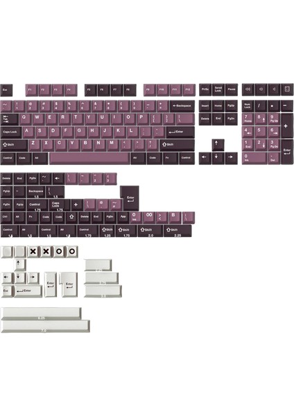 173 Anahtar Anahtarları Anahtarlar ve Anahtar Kapakları Için Pbt Iki Renk 24 (Yurt Dışından) fiyatları