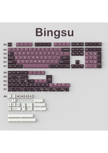 173 Anahtar Anahtarları Anahtarlar ve Anahtar Kapakları Için Pbt Iki Renk 24 (Yurt Dışından) modelleri