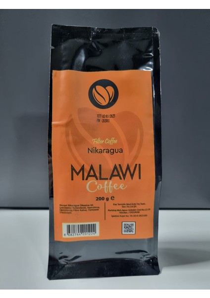 Malawı Coffee Nikaragua 200 gr