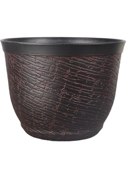 Bitki Pot Kova Bitki Konteyneri Retro Houseplants Arka Bahçe Veranda Için Reçine (Yurt Dışından)