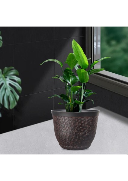 Bitki Pot Kova Bitki Konteyneri Retro Houseplants Arka Bahçe Veranda Için Reçine (Yurt Dışından) fırsatları