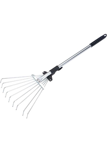 Bahçe Yaprağı Tırmağı Katlanır Baş Kamp Için Ayarlanabilir Gevşek Kalıntılar Toplayın (Yurt Dışından)