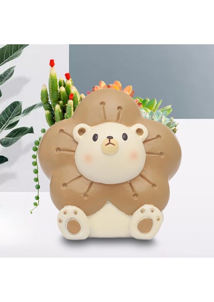 Karikatür Hayvan Etli Bitki Kapları Açık Kapalı Bitki Kapları Yaratıcı 9X7.5X9CM (Yurt Dışından) modelleri