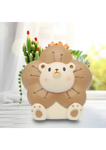 Karikatür Hayvan Etli Bitki Kapları Açık Kapalı Bitki Kapları Yaratıcı 9X7.5X9CM (Yurt Dışından) fırsatları