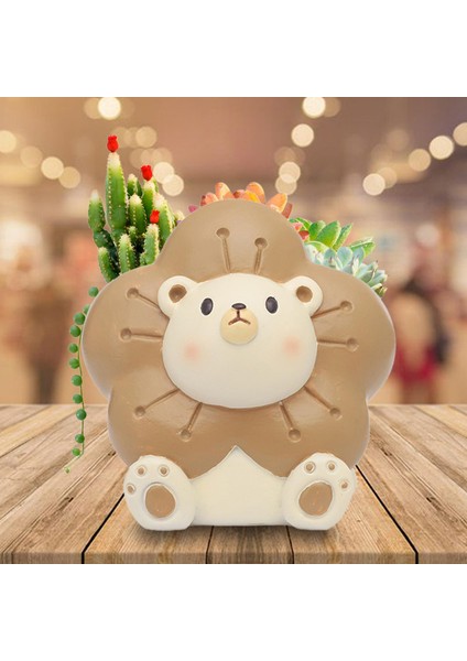 Karikatür Hayvan Etli Bitki Kapları Açık Kapalı Bitki Kapları Yaratıcı 9X7.5X9CM (Yurt Dışından) indirimleri