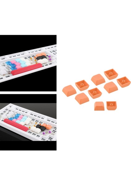10PCS Klavye Klavyeleri Oyun Mekanik Klavye Anahtarlar Koyu Turuncu (Yurt Dışından) modelleri