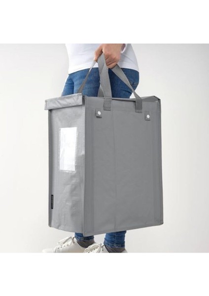 3 Adet Çamaşır Sepeti Beyaz Koyu Gri Açık Gri Meridyendukkan 35LITRE 22X35X45 cm Çamaşır Sepet fiyatları