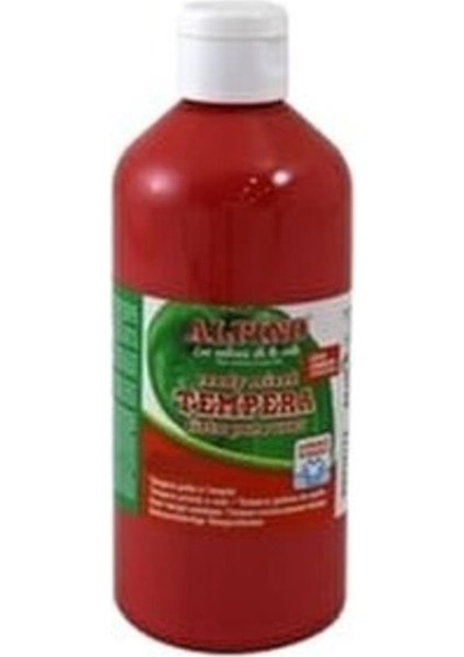 Yayıncılık Alpino Sulu Boya Tempera 250 ml Kırmızı DM-040174