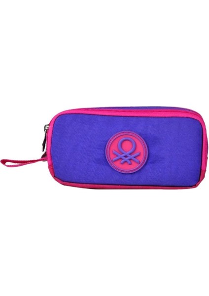 Kalem Kutusu Mor/Pembe Renkli Hafif ve Taşınabilir Okul Uyumlu