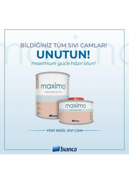 Maximo Sıvı Cam Parlak 500GR