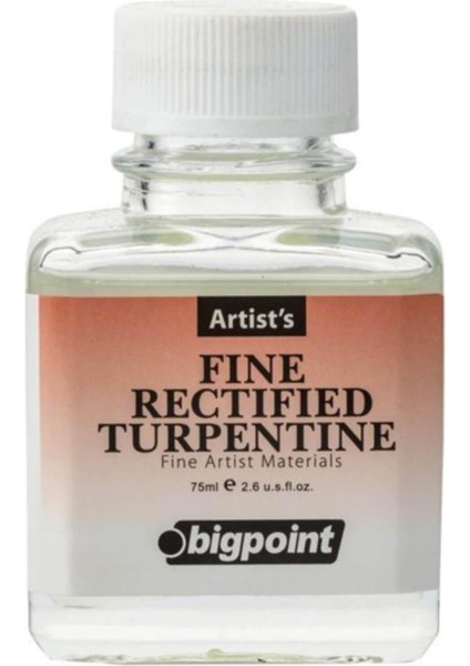 EKS Ticaret Bigpoint Damıtılmış Terebentin 75 Ml. (Fine Rectified Turpentine)