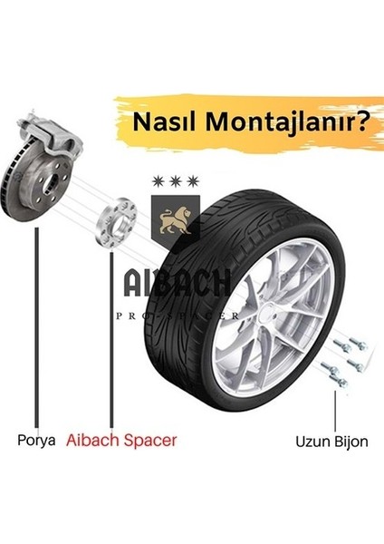 Aibach Pro Spacer 15MM Audı Q7 4l 2006 > 50 5X130 71,6 14X1.5 Bijon