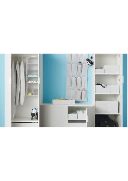 Stuk Dolap Içi Düzenleyici Kutu Beyaz - Gri ( 34X51X28 cm ) indirimleri