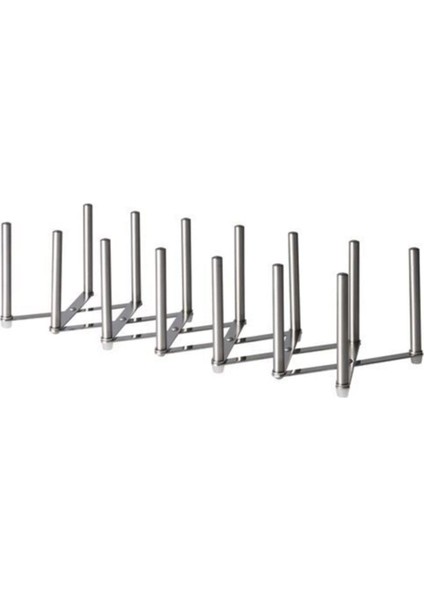 Tencere Kapaklığı Düzenleyici 14X10 cm Meridyendukkan Dolap Içi Düzenleyici Katlanır Tencere K