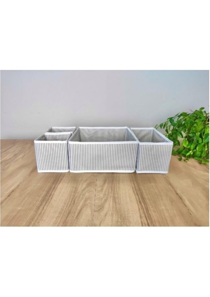 Homelife Ev Tekstil 2 Adet 4lü Çok Amaçlı Dolap Içi ve Çekmece Içi Düzenleyici Organizer Kutu Seti fiyatları