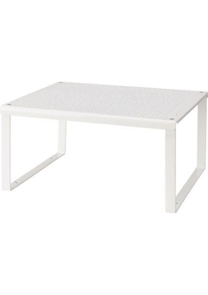 Mutfak Dolabı Düzenleyici ,beyaz 32X28X16 cm Meridyendukkan Dolap Içi ,raf Düzenleyici Beyaz