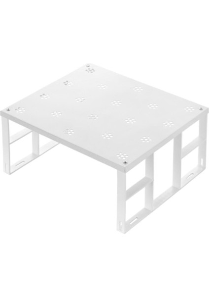 Dolap Içi Düzenleyici Raf Tabak Bardak Rafı Metal Raf 4'lü