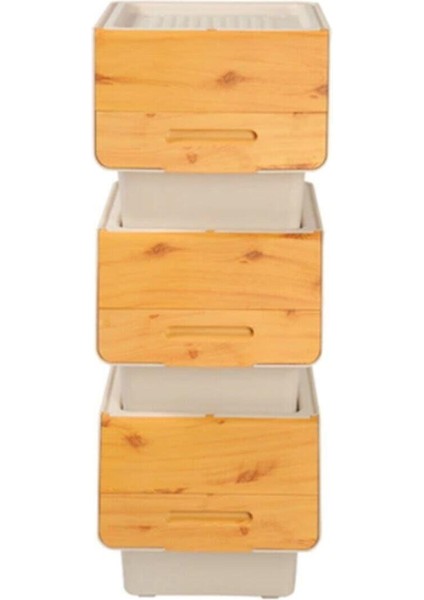Bambu Tekerlekli Organizer 12 Lt.