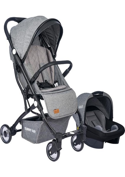 Mia Kabin Travel Bebek Arabası Black Kabin Boy