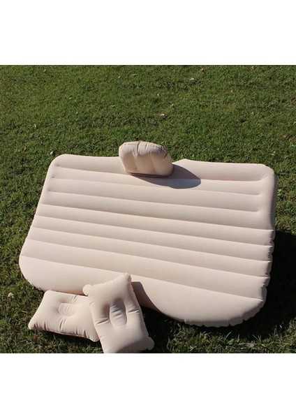 Araba Koltuğu Yatağı Otomobil Arka Koltuk Için Şişme Yatak Komprösörlü Şaft Destekli Bej Renk fiyatları