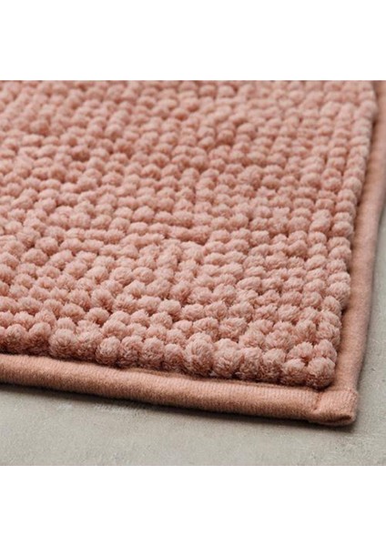 Banyo Paspası Açık Pembe Meridyendukkan 50X80 cm Mikrofiber - Yumuşak Paspas