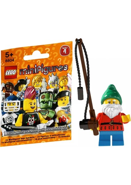 8804 Minifigür Seri 4 - Lawn Gnome