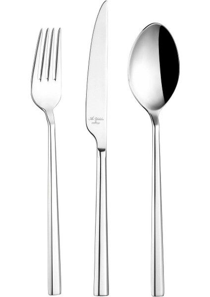 De Luxe 's' 84 Parça Çkb Yemek Takımı
