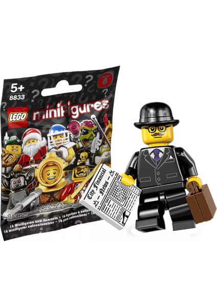 8833 Minifigür Seri 8 - Businessman